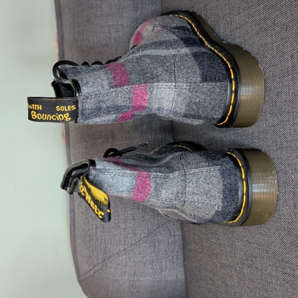 Doc Martens 1460 Vegan Castle Boots. Like New - Picture 5 of 5